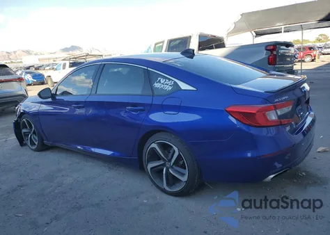 2022 Honda Accord Sport Se из США, поврежденный, VIN 1HGCV1F43NA056743